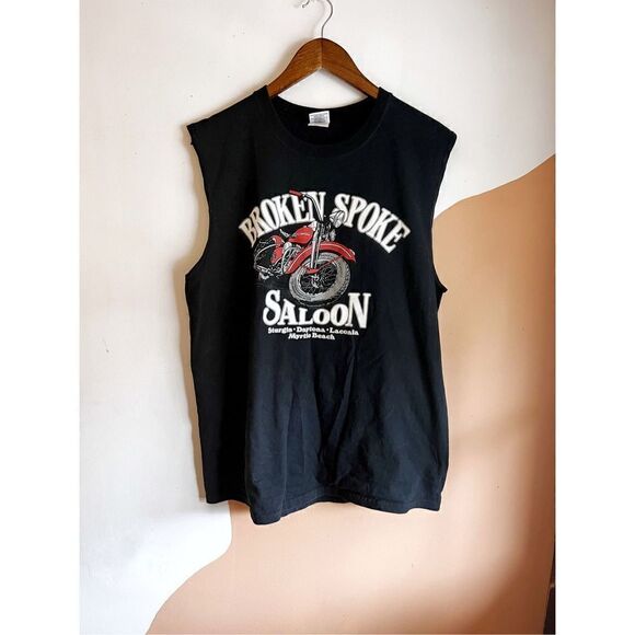 Vintage Tops - Vintage 1992 Daytona beach bike shirt